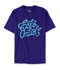 Ecko Unltd. Mens Drip Script Graphic T-Shirt