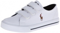 Polo Ralph Lauren Kids Scholar EZ Tumbled-Multi P Sneaker (Toddler/Little Kid),White,11 M US Little Kid