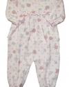 Kissy Kissy Baby-Girls Infant Polka Dot Rosebuds Print Playsuit-Pink-6-9 Months