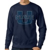 JJVAT Men's Utah State University Crewneck Sweatshirt