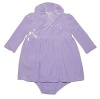 Ralph Lauren Baby Girls Shawl Collar Velour Dress Set (3 Months)